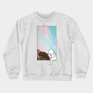 WhiteBoi Framed: Deep Thought Crewneck Sweatshirt